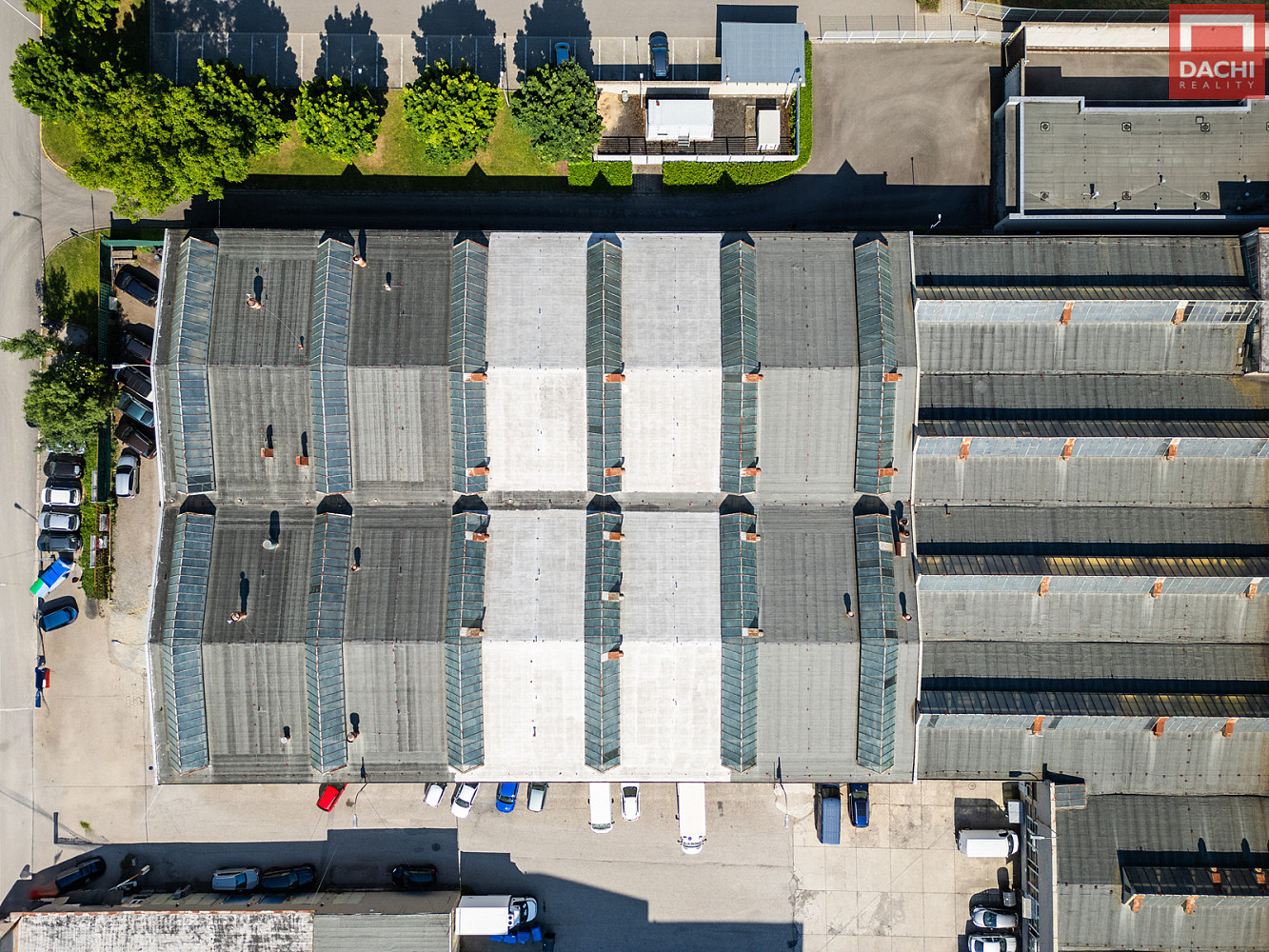 Pronájem skladovací haly v centru Olomouce, ul. U Stadionu o celkové velikosti 1.860 m² – pohled 4