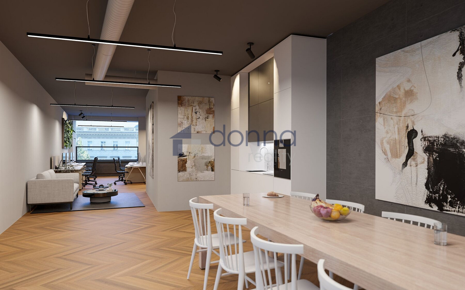 Pronájem kanceláře 652 m² – fotografie 4