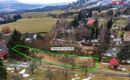 Prodej zahrady 1 537 m², Žandov - Radeč, okres Česká Lípa
