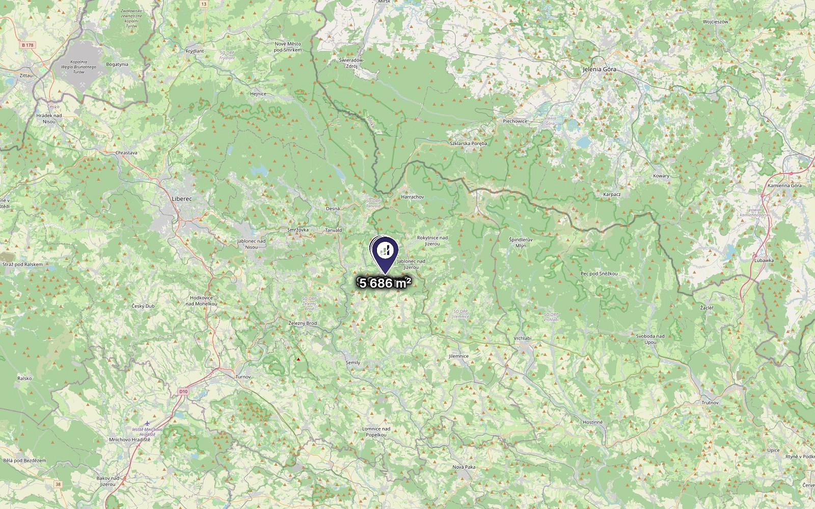 Prodej pole 1 840 m² – fotografie 3