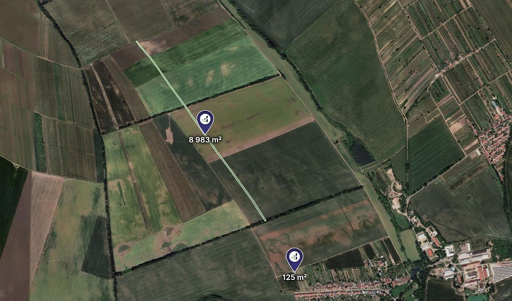 Prodej pozemku, 9108 m², Hodonín, Prušánky