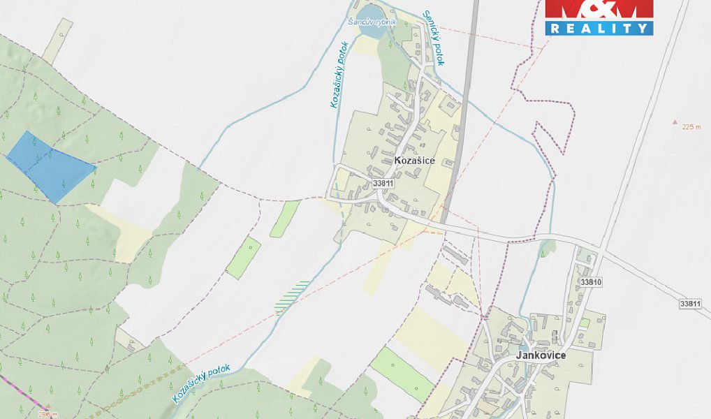 Prodej lesa 24 923 m², Jankovice – náhled fotky 2