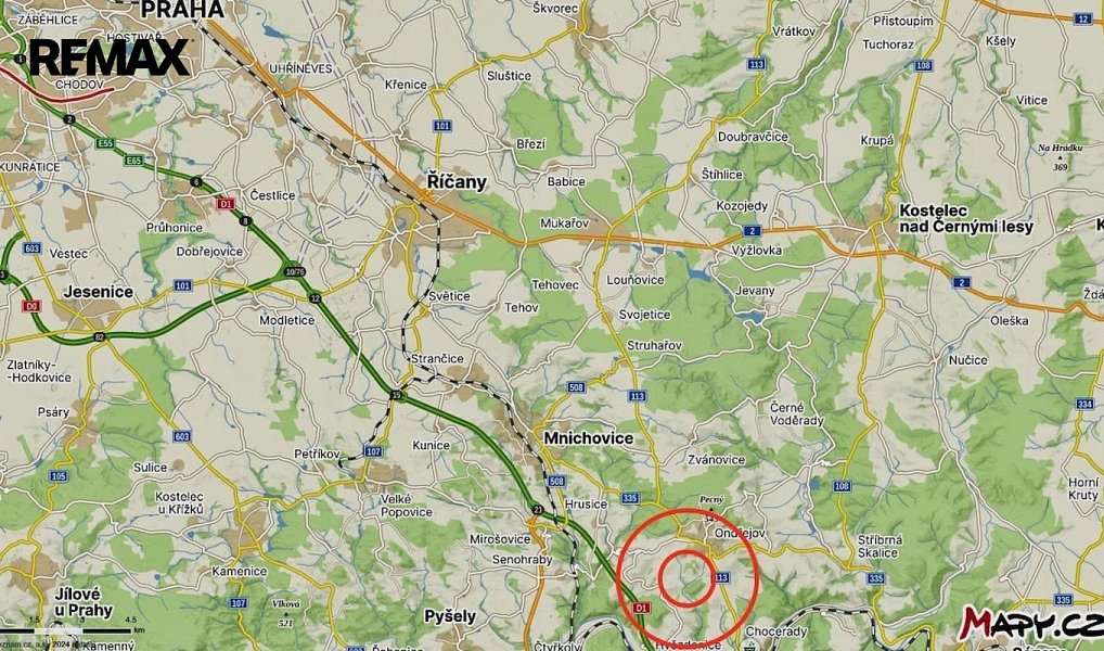 Prodej vodní plochy 8 264 m², Ondřejov – náhled fotky 19