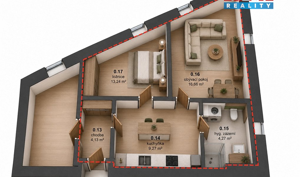 Prodej bytu 3+kk 52 m², Praha – náhled fotky 5
