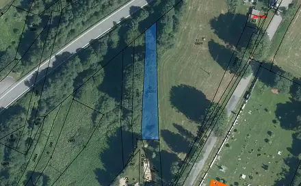 Prodej komerčního pozemku 802 m², Branná, okres Šumperk