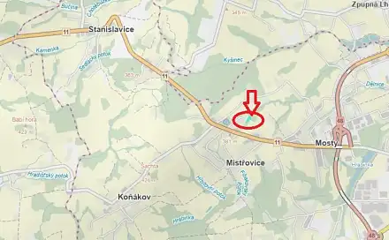 Prodej lesa 1 585 m², Chotěbuz - Česká Kamenice