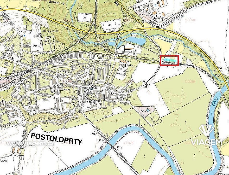 Zahrada 2 086 m², Podíl 25 % o výměře 522 m² – pohled 3