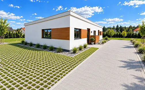Jedinečný developerský projekt 2 3+kk v Hrotovicích - s parkovacími stáními