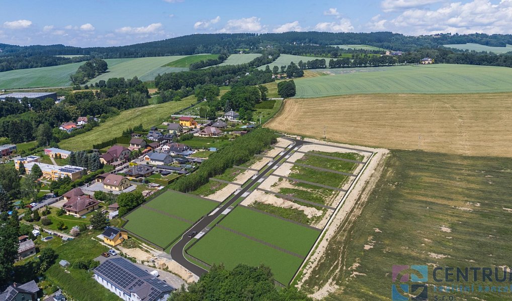Prodej stavebního pozemku 1 023 m², Rychnov u Jablonce nad Nisou – náhled fotky 3