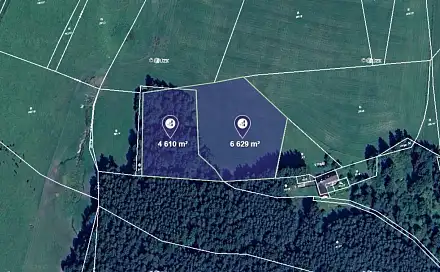 Prodej louky 2 248 m², Zdíkov, okres Prachatice