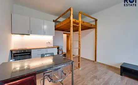 Pronájem bytu 1+kk 30 m², Kbelská, Praha 9 - Hloubětín