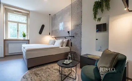 Prodej bytu 1+kk 23 m², Prvního pluku, Praha 8 - Karlín