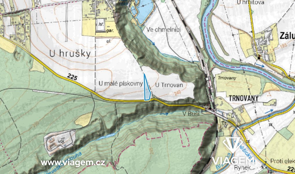 Prodej pole 6 784 m², Žatec – náhled fotky 3