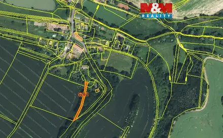 Prodej louky 734 m², Snědovice - Mošnice, okres Litoměřice