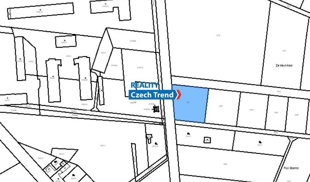 Prodej pole 383 m², Holešov – náhled fotky 2