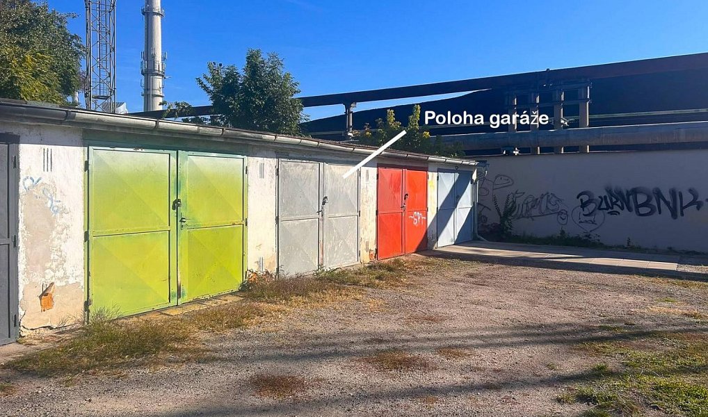 Prodej garáže, 19 m², České Budějovice 6 - České Budějovice, České Budějovice