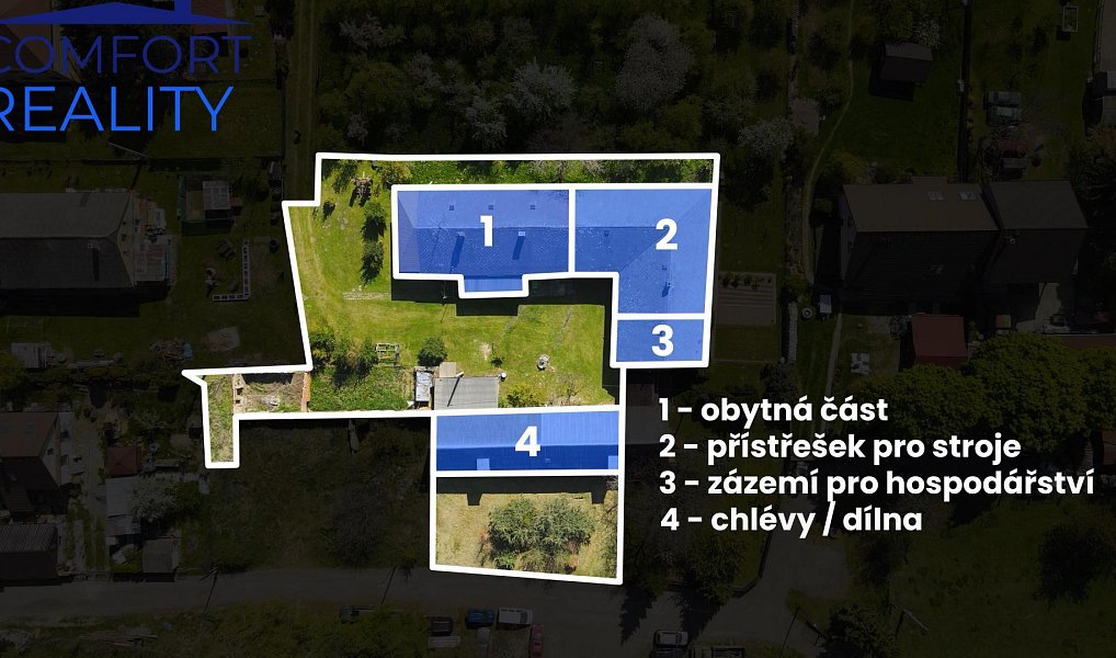 Prodej domu 161 m² s pozemkem 2 300 m², Velké Heraltice – náhled fotky 3