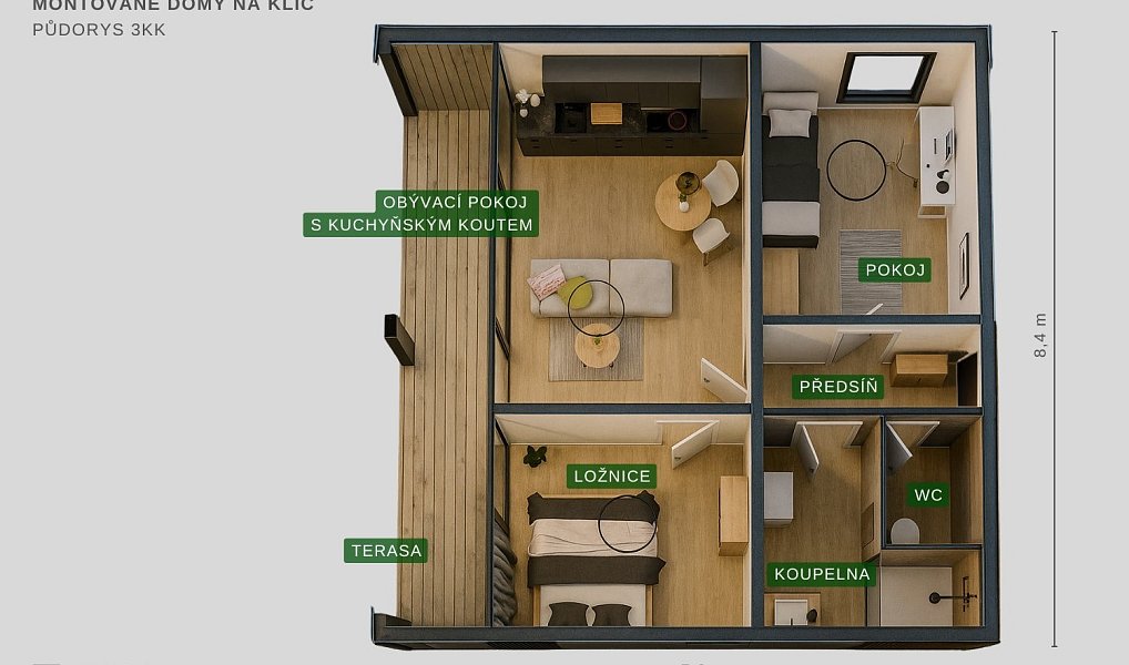 Prodej domu 64 m² s pozemkem 609 m², Hrušová – náhled fotky 6