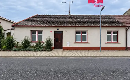 Prodej domu 86 m² s pozemkem 390 m², Tyršova, Městec Králové, okres Nymburk