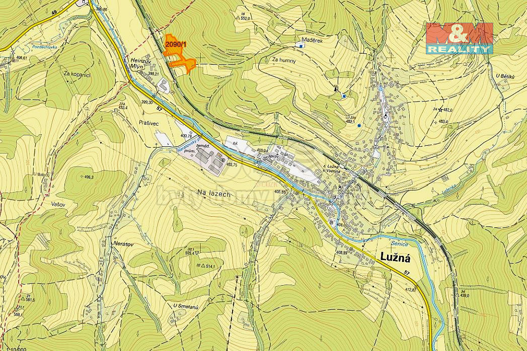 Prodej lesa 11 283 m² – pohled 2