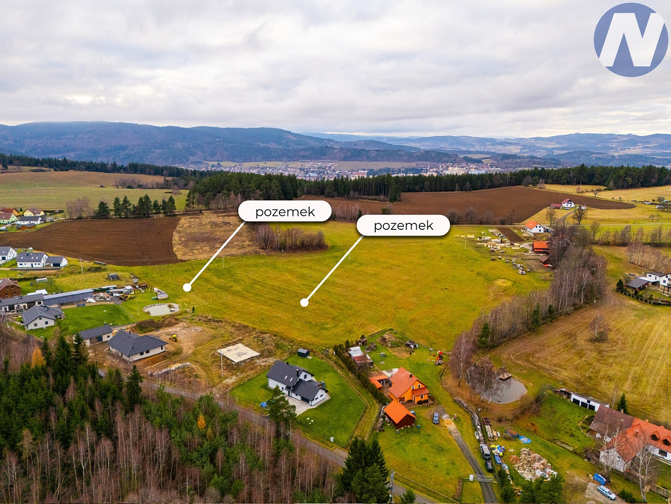 Prodej stavebního pozemku 6 841 m²