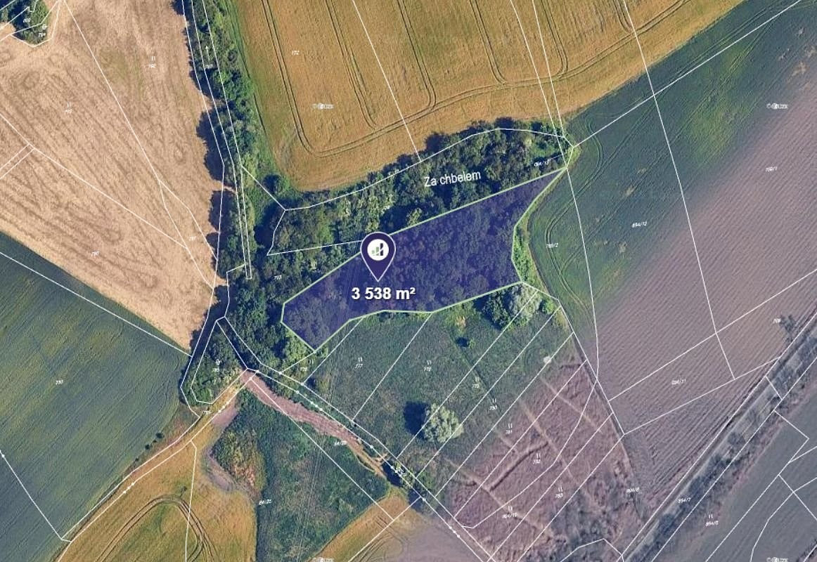 Prodej pozemku 4 054 m² rezervováno