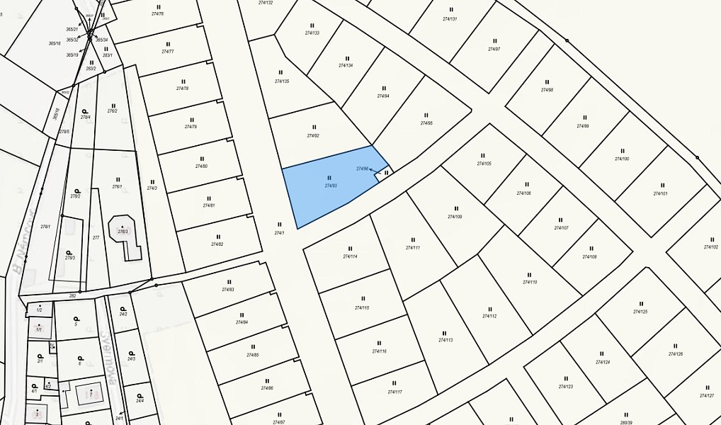 Prodej pozemku, 1126 m², Drahůnky - Teplice, Dubí