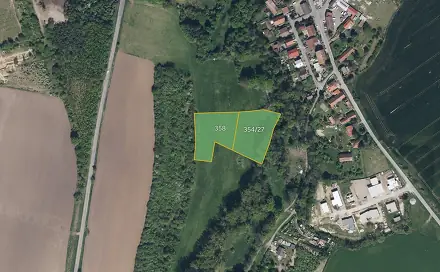 Prodej pole 27 557 m², Rosice, okres Chrudim