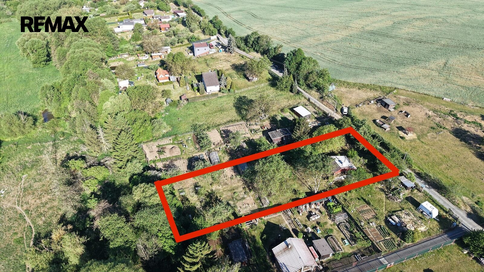 Pozemek pro rodinnou rekreaci, Šlovice – pohled 4