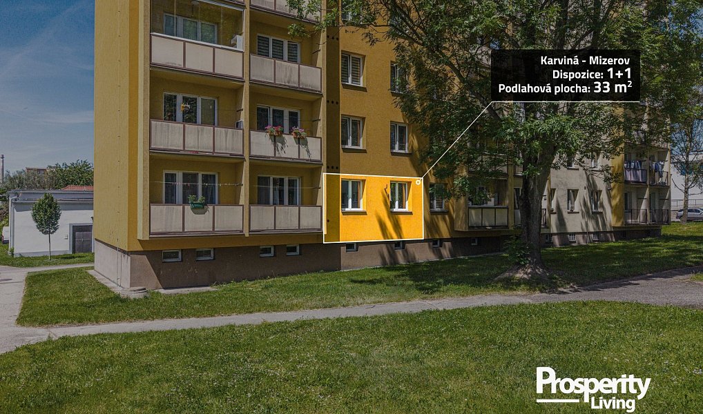 Prodej bytu 1+1 33 m², Karviná – náhled fotky 2