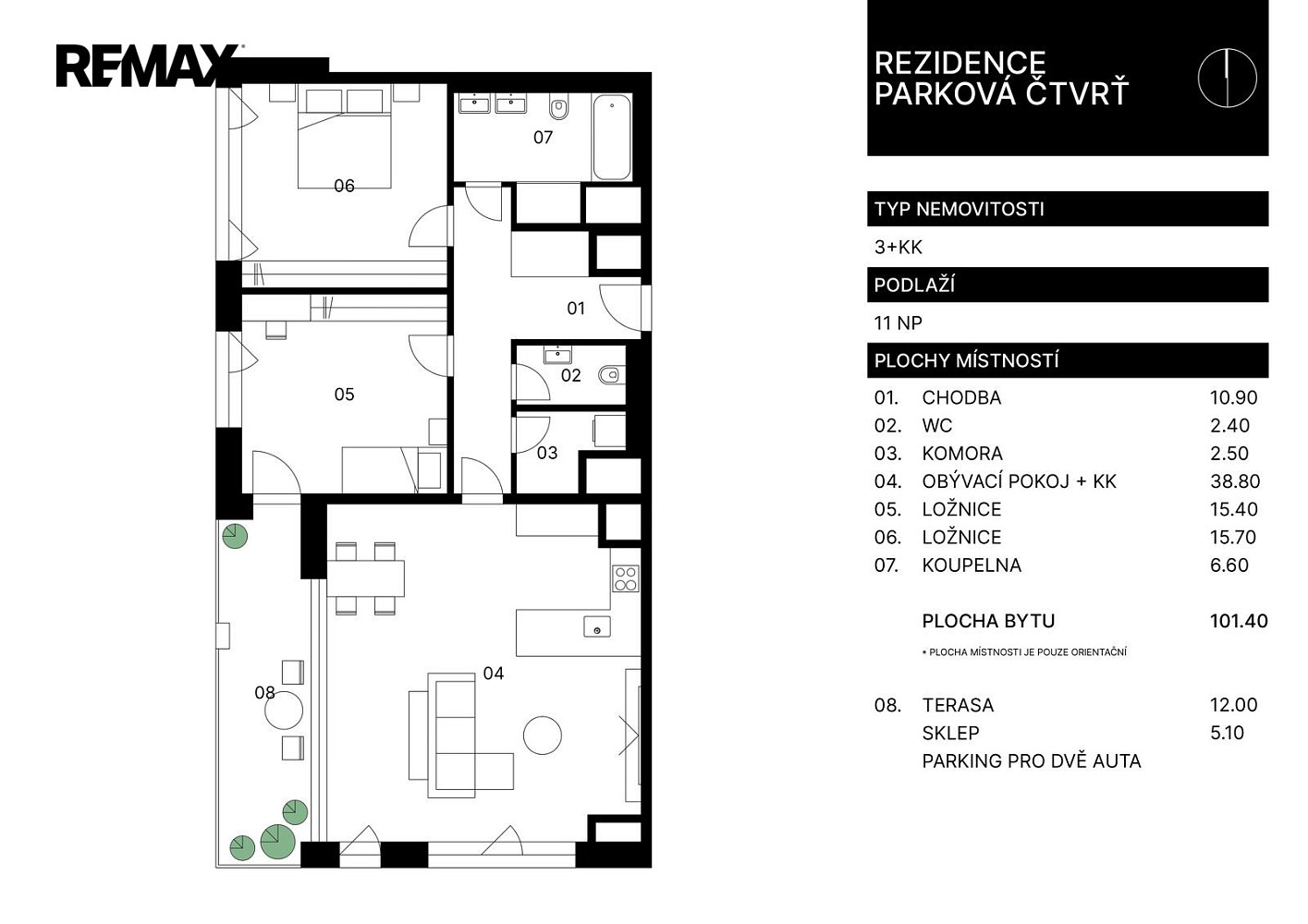 Prodej bytu 3+kk 113 m² – fotografie 2