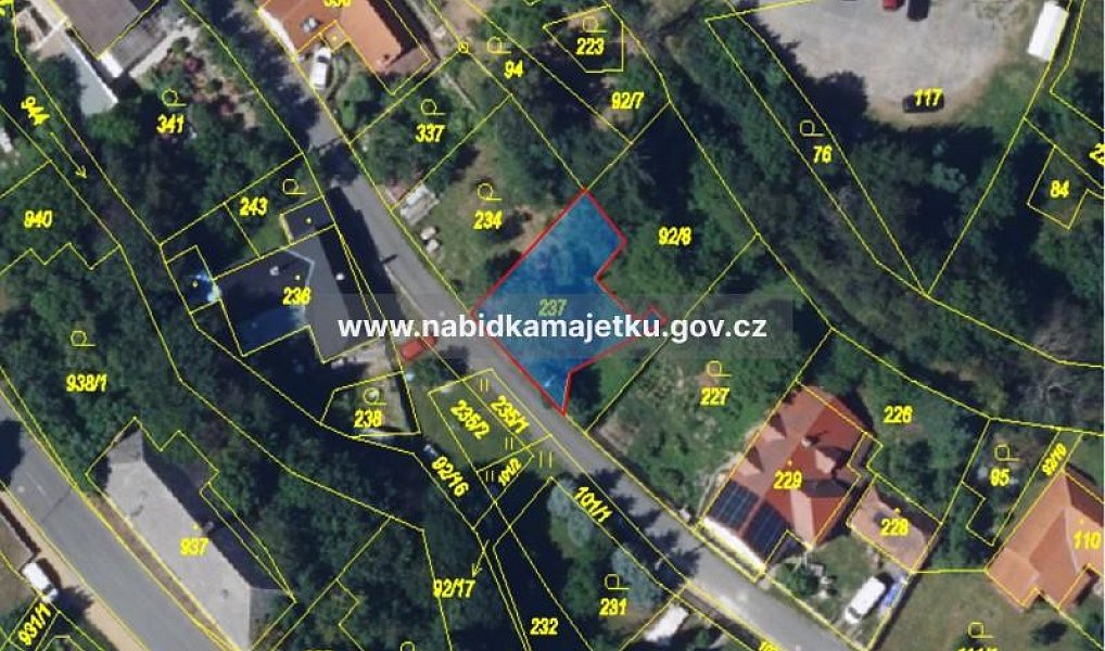 Prodej pozemku, 213 m², Prostějov, Brodek u Konice