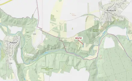 Dražba lesa 477 m², Moravský Krumlov