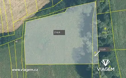 Prodej pole 1 162 m², Podolí, okres Vsetín