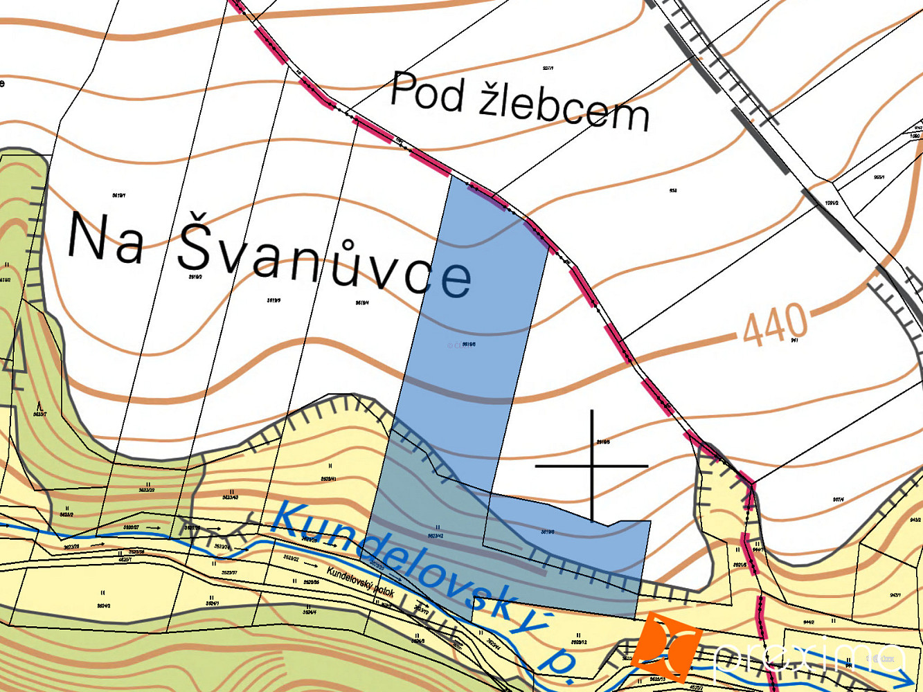 Prodej pole 1 801 m² — photo 3