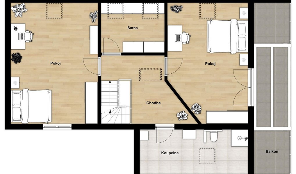 Prodej domu 190 m² s pozemkem 453 m², Nepomuk – náhled fotky 35