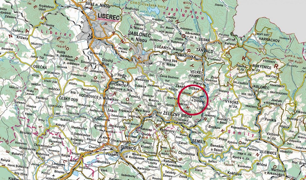 Prodej stavebního pozemku 513 m², Jílové u Držkova – náhled fotky 5