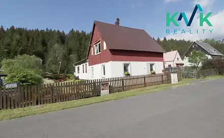 Prodej domu 200 m² s pozemkem 550 m², Školní louka, Pernink, okres Karlovy Vary