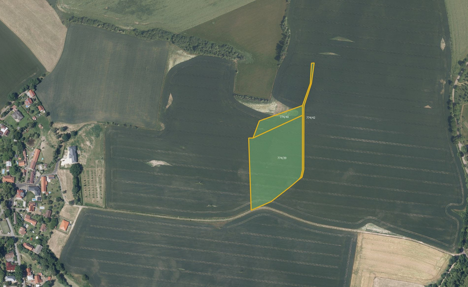 Prodej pole 18 292 m²