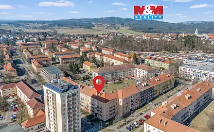 Prodej bytu 3+kk 79 m², Politických vězňů, Příbram - Příbram VII