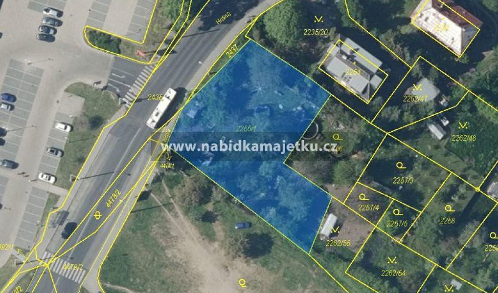 Prodej pozemku, 1500 m², Chomutov, Jirkov