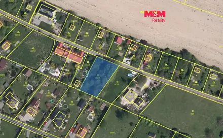 Prodej stavebního pozemku 980 m², Vratimov, okres Ostrava-město