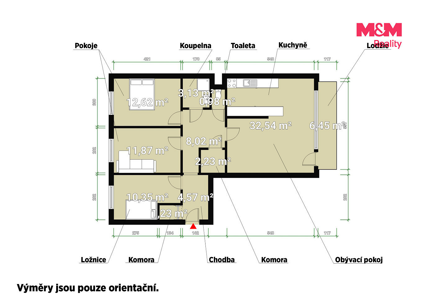 Prodej bytu 4+kk 91 m² – fotografie 5