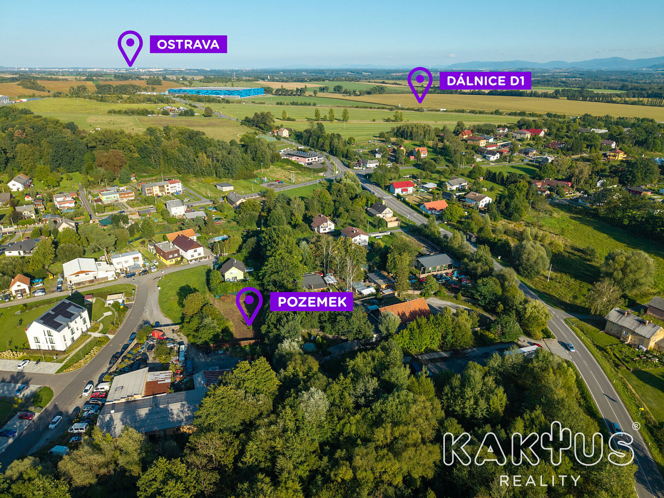 Prodej stavebního pozemku 982 m²