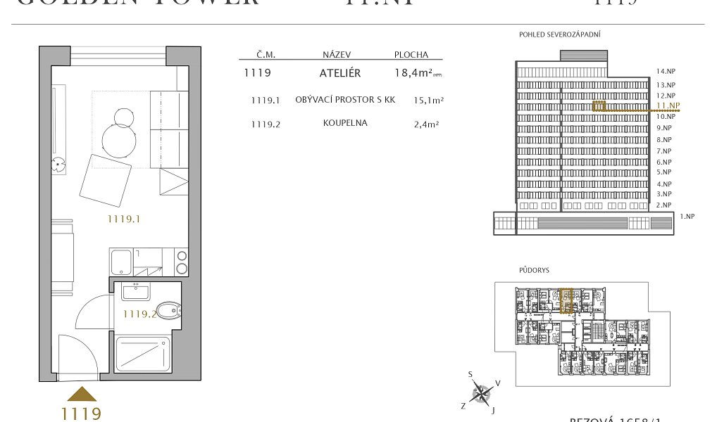 Prodej ubytovacího objektu 18 m², Praha – náhled fotky 13