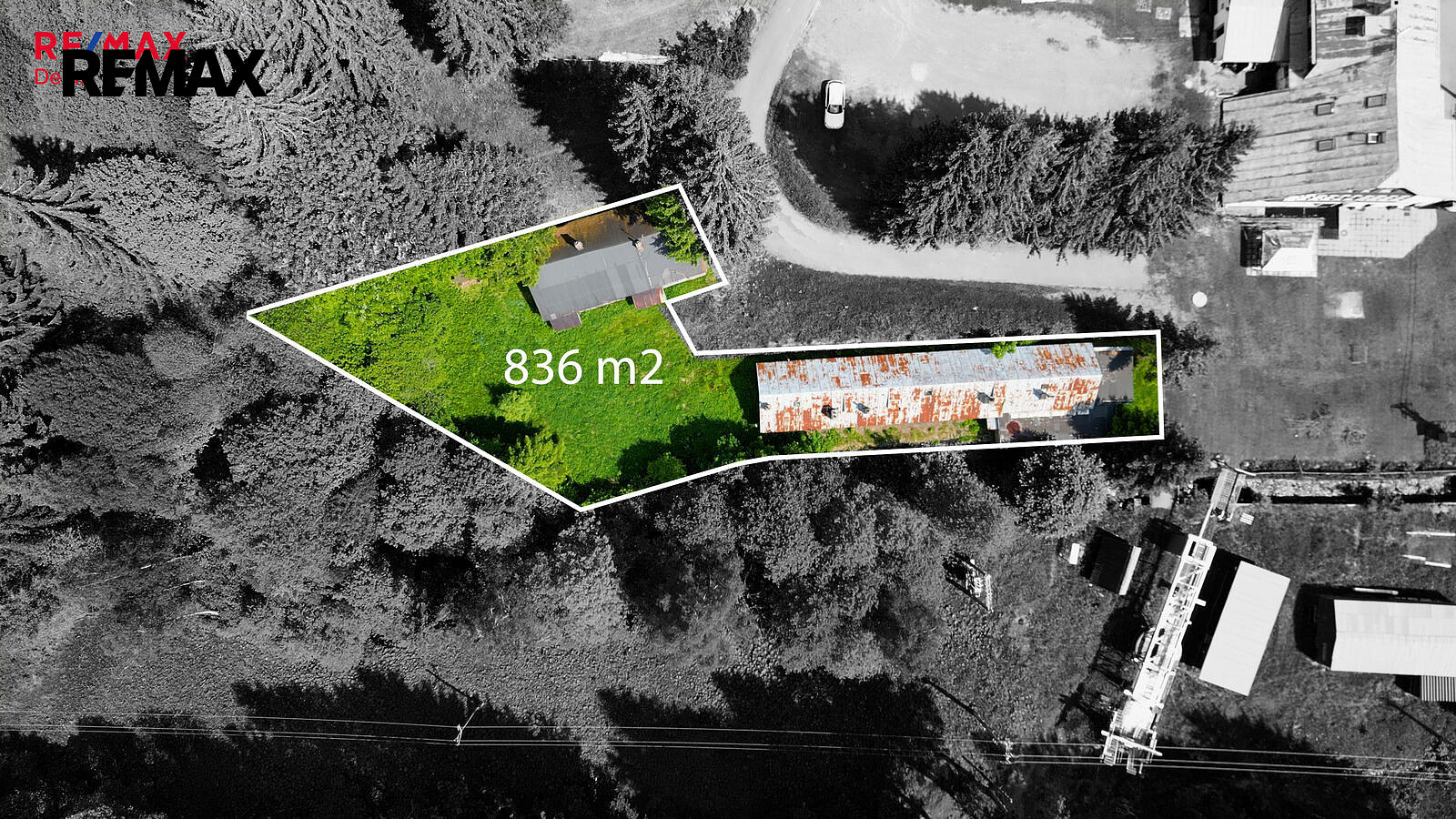 Prodej stavebního pozemku 836 m²