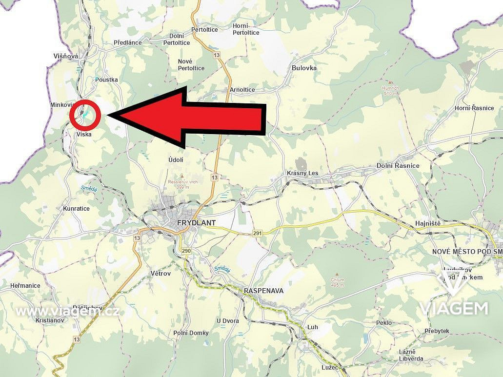 Prodej lesa 8 074 m²