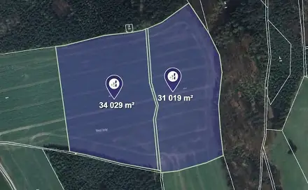 Prodej pole 32 524 m², Teplice nad Metují, okres Náchod