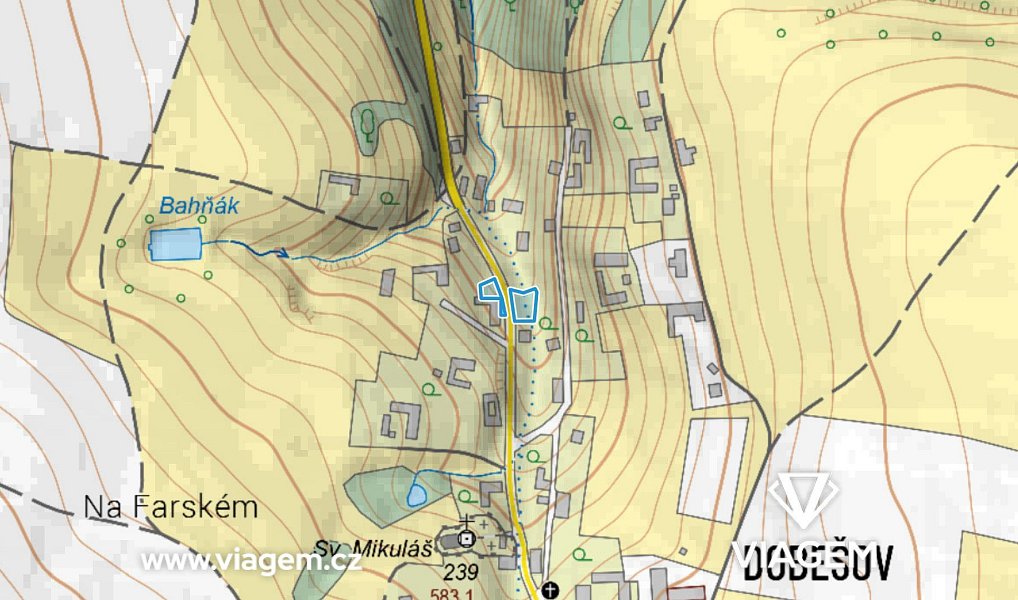 Prodej stavebního pozemku 417 m², Odry – náhled fotky 3