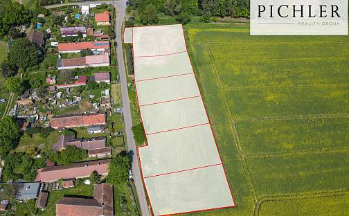 Prodej stavebního pozemku 1 001 m², Přestavlky, okres Plzeň-Jih